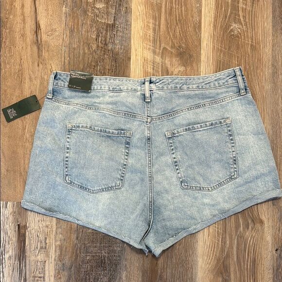 NWT WILD FABLE HIGH RISE CUFF DENIM SHORTS WOMENS 17 - Picture 4 of 4